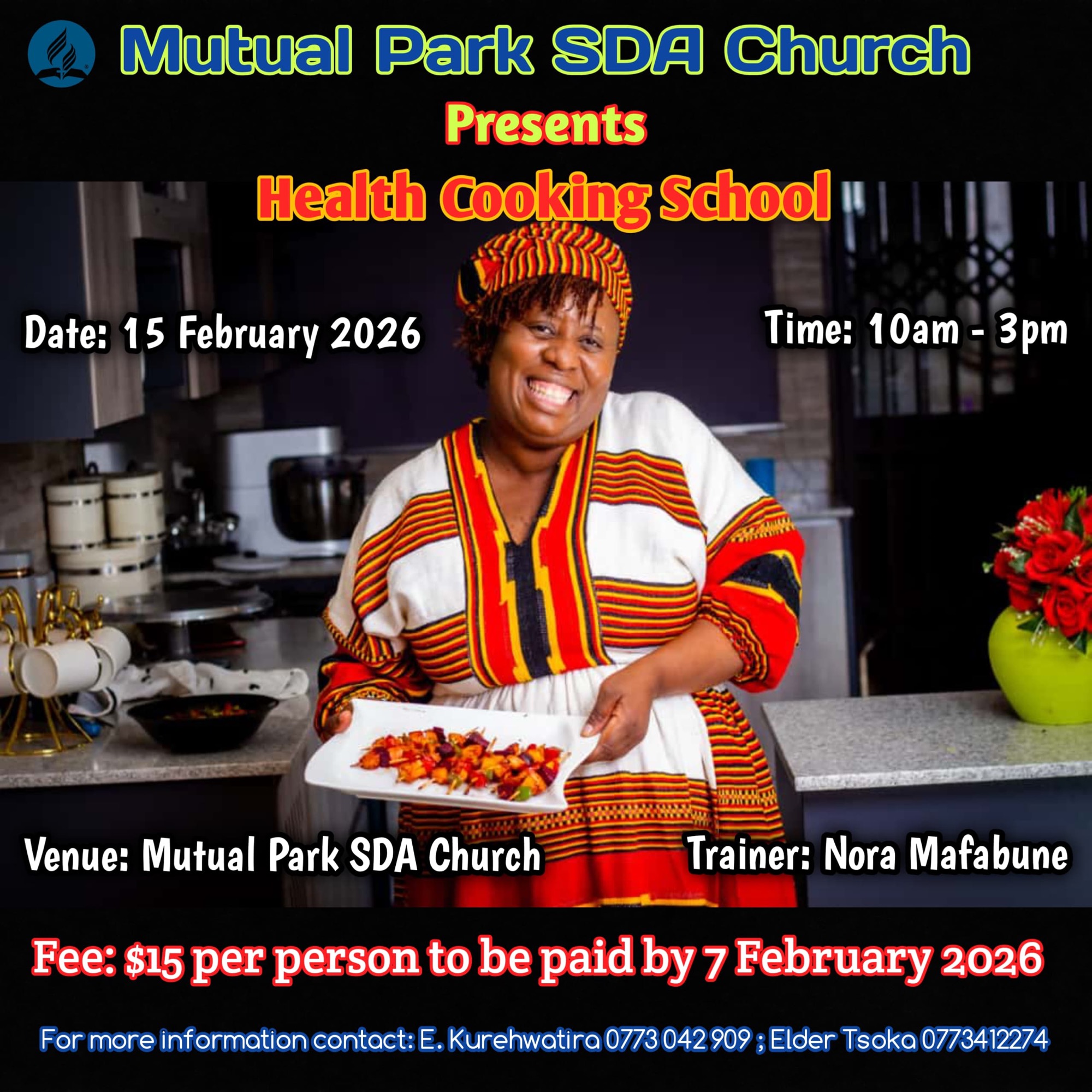 Health Cooking School poster